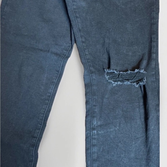 (34x32) ARIZONA Straight Black Distressed Jeans - Picture 7 of 7